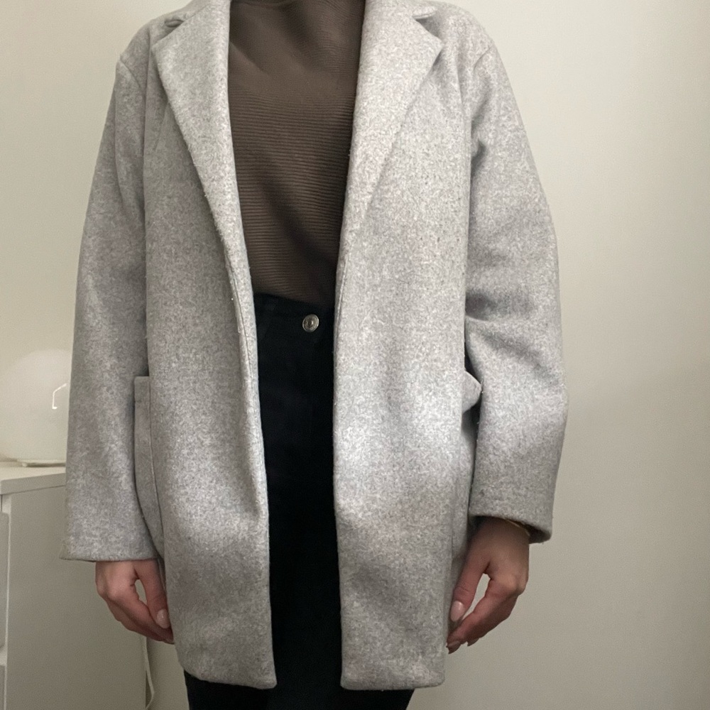 Zara grey coat
